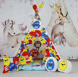 Вігвам M&M's БОН БОН + 3 подушки! - мініатюра 2