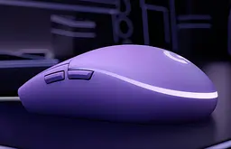 Комп'ютерна миша Logitech G102 Lightsync - Lilac - EER teh0022104 - мініатюра 4
