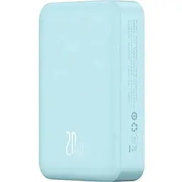 Портативна батарея Baseus Magnetic Mini Wireless Fast Charge 20000 mAh 20W PPCX150003 Blue - мініатюра 4