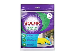 Серветка для прибирання SOLAR 3шт