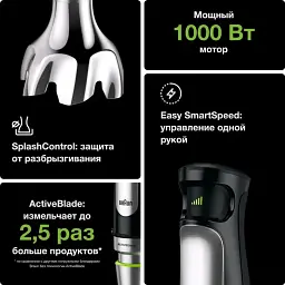 Блендер BRAUN MQ7035X BK - мініатюра 15