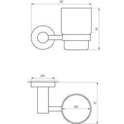 Стакан Globus Lux BS8409 - мініатюра 4