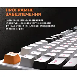 Клавіатура GamePro MK170W Red Switch White [121469] - мініатюра 11