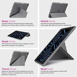 Чохол-книжка ArmorStandart Y-Type Pen для Apple iPad 10th Gen 10.9" [2022]/iPad 11 [2025] Gray [ARM77504] [133721] - мініатюра 10
