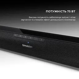 Саундбар Sharp HT-SB100 Black - мініатюра 6