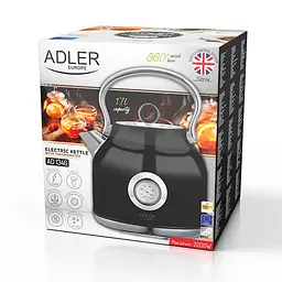 Електрочайник Adler AD 1346 Black - мініатюра 9