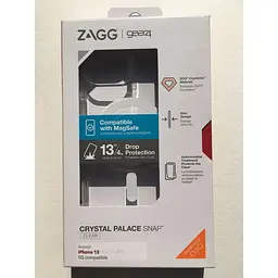 Оригінальний протиударний чохол Gear4 Crystal Palace MagSafe для iPhone 13/14/15 (6.1") Прозорий - мініатюра 2