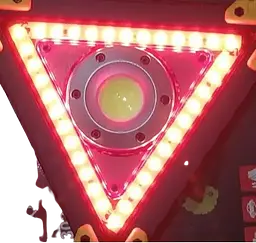 Прожектор світлодіодний акумуляторний функція PowerBank COB та 36SMD RED ЗУ micro USB 2x18650/4xAA UKC LL-301 W837 - мініатюра 12