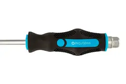 Викрутка ударна хрестоподібна Mastertool РН2 x 150мм HEX 49-6215 - мініатюра 5