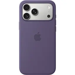 Чохол Silicone Case with Button, Animation & MagSafe для Apple iPhone 17 Pro Max Purple Frog AAA [153246] - мініатюра 2