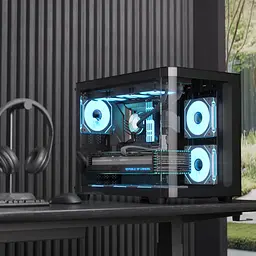 Корпус AeroCool P300C-G-BK-v1 (ACCS-PN02033.11) Black без БЖ - мініатюра 2