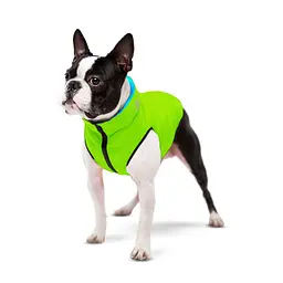 Курточка для собак AiryVest двостороння, XS25, салатово-блакитна - мініатюра 2