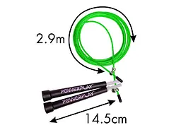 Швидкісна скакалка PowerPlay 3 м fit0007839 - мініатюра 5