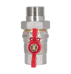 Кран кульовий Thermo Alliance "Американка" Standart 1" ВЗ прямий, PN40, метелик SD220W25 - мініатюра 6