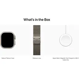 Смарт-годинник Apple Watch Ultra 2 49mm Natural Titanium Case with Natural Titanium Milanese Loop Large (MX5T3) [114928] - мініатюра 4