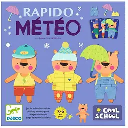 Настільна гра Djeco Рапідо Метео (Rapido Meteo) (DJ08527)