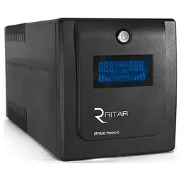 Джерело безперебійного живлення Ritar 1500 ВА / 900 Вт / 9 А*ч (RTP1500D)