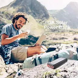 Сонячний зарядний пристрій Solar panel 30000mAh 3 х USB (GS1) - мініатюра 4