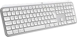 Клавiатура бездротова Logitech MX Keys S Pale Grey (920-011588)