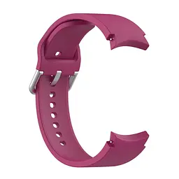 Силіконовий ремінець на смарт годинник Samsung Galaxy Watch 4 Classic 46mm/4 40mm/4 44mm/4 Classic 42mm/5 Pro 45mm/5 44mm/5 40mm/6 Classic 47mm/6 Classic 43mm/6 40mm/6 44mm/FE/7 40mm/7 44mm, Silicone, marsala, зі зручною застібкою, на фітнес браслет