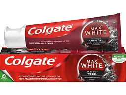 Зубна паста COLGATE 75 мл Max White Charcoal Optic white