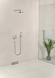 Тримач для душу Hansgrohe Porter S Brushed Bronze 28331140 Бронза - мініатюра 3