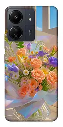 Чохол Demsky Яскравий букет для Xiaomi Redmi 13C