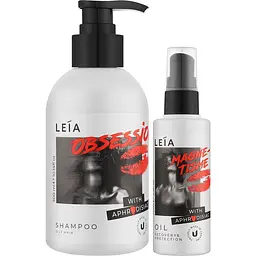 Набір LEIA Set 3 Cleanse & Protect Duo для всіх типів волосся шампунь 300 мл + термоспрей 70 мл