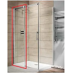 Душова стінка Radaway Espera KDJ 120x200 скло, хром, ліва (380232-01L)