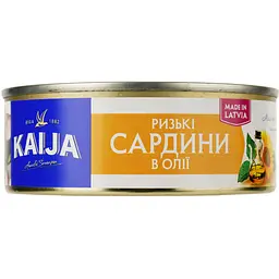 Сардини Kaija Ризькі в олії 240 г (569599)