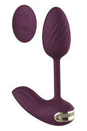Віброяйце Dream Toys Essentials Flexible Wearable Vibrating Egg, 10 см (фіолетовий)