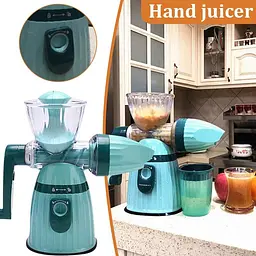 Соковижималка ручнfMLY-662 Hand Juicer Ice Cream, Meileyi Бірюзовий 84796 - мініатюра 6