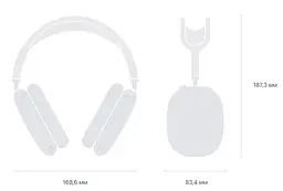 Навушники Apple AirPods Max Silver [MGYJ3RU] [52130] - мініатюра 3