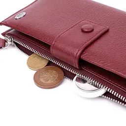 Жіночий шкіряний гаманець ST Leather 9,5х19х2,5 см acs0028464 - мініатюра 6