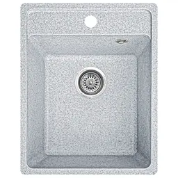 Мийка кухонна Valetti 85C гранітна 510х410 мм сіра - мініатюра 2