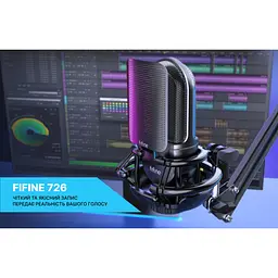 Мікрофон Fifine XLR (K726) - мініатюра 9