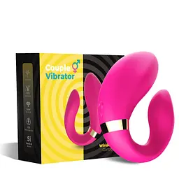 Вібратор для двох Crescent light pink Boss Series 52-00030 98671 - мініатюра 1
