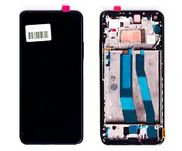 Дисплей Xiaomi Mi11 Lite 4G/Mi 11 Lite 5G/11 Lite 5G NE AMOLED чорний + рамка