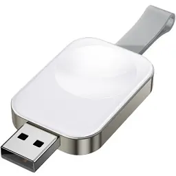 Зарядний пристрій Essager Wireless charger for smart watch USB white (EWXA-YB02-Z)