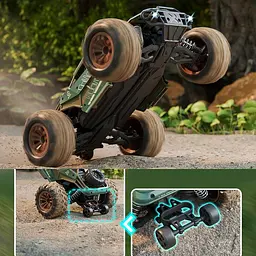 Машинка на радіокеруванні SCHE HW8809 Four-wheel drive high-speed Green - мініатюра 3