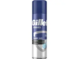 Гель для гоління GILLETTE 200мл Series Очищувальний з вугіллям для чоловіків