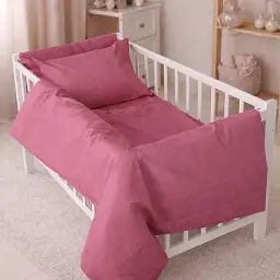 Дитяча постільна білизна LITTLE KIDS Poplin Line Wild rose (2200012786284)