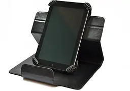 Чохол-книга Smart case 7 дюймів з орнаментом чорно-золотий - мініатюра 3
