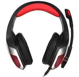 Дротова ігрова гарнітура Hunterspider Gaming with LED V4, USB, 3.5mm, 2.2m, silver - мініатюра 4