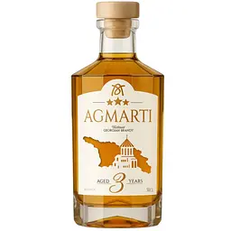 Бренді Грузії Agmarti 3 роки 40% 0.5 л (28572)