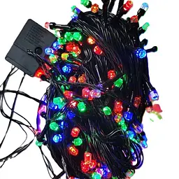 Гірлянда світлодіодна від мережі Y-039-2M 19641 12 м 200 LED мультиколор - мініатюра 2