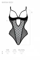 Еротичне боді Passion MARINA BODY, S/M - мініатюра 5