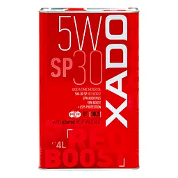 Моторне масло Xado Atomic Oil Red Boost 5W-30 4л(ХА 26285)
