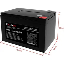 Акумулятор Cyclen 12.8V 12AH LiFePo4 - мініатюра 6