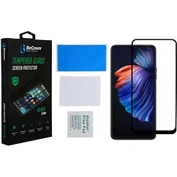 Захисне скло BeCover для Tecno POVA 3 (LF7n) Black (708163) - мініатюра 2